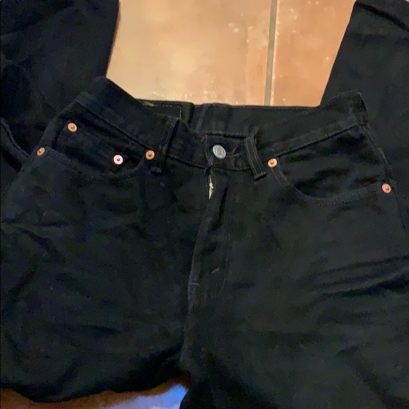 Levi's Denim - Vintage Black Levi’s 512 6 M made in USA